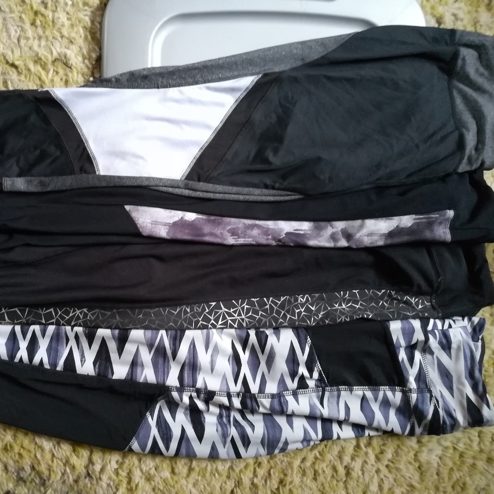 Lot of 4 workout leggings